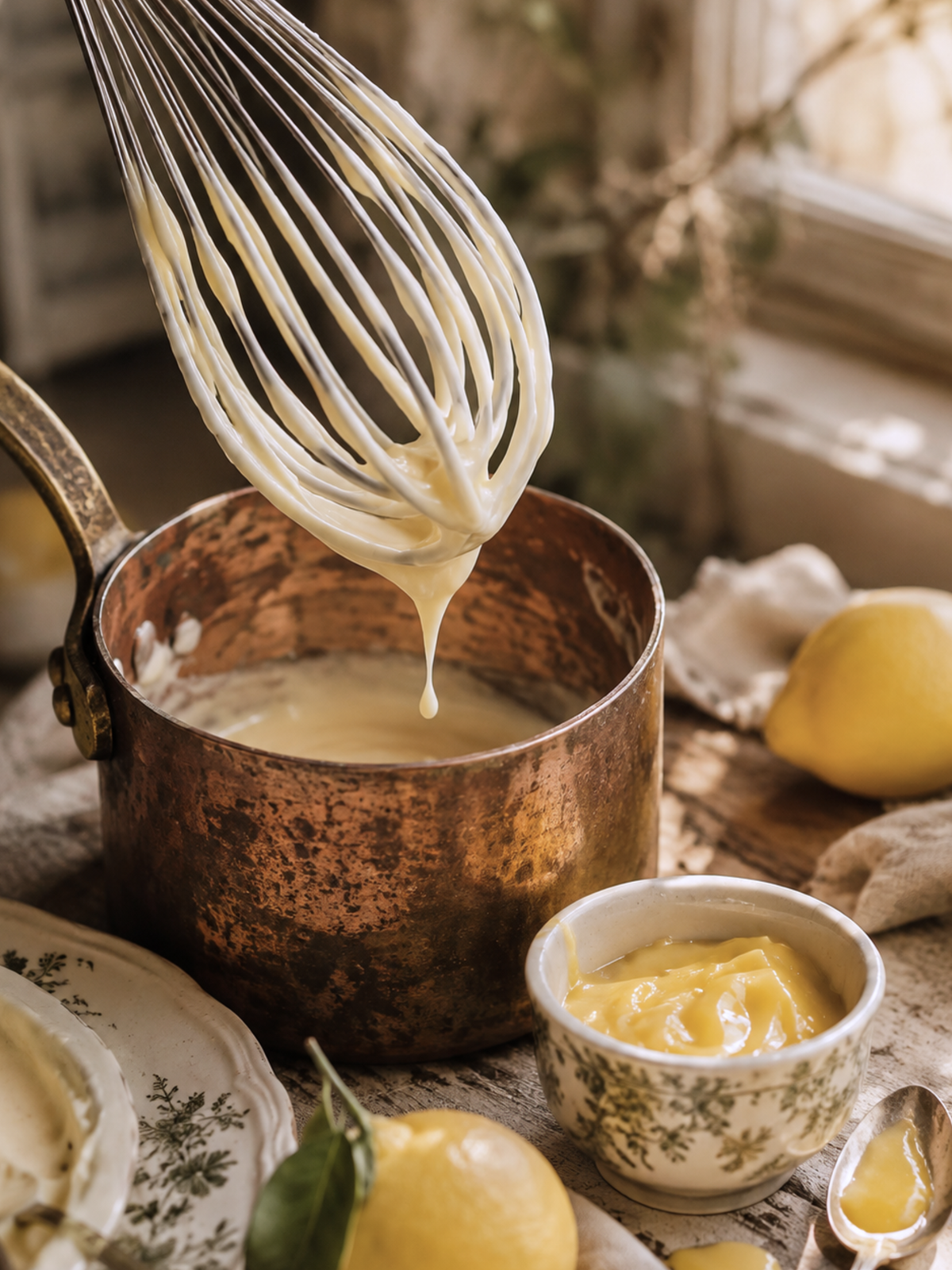 Vanilla Crème & Lemon Curd